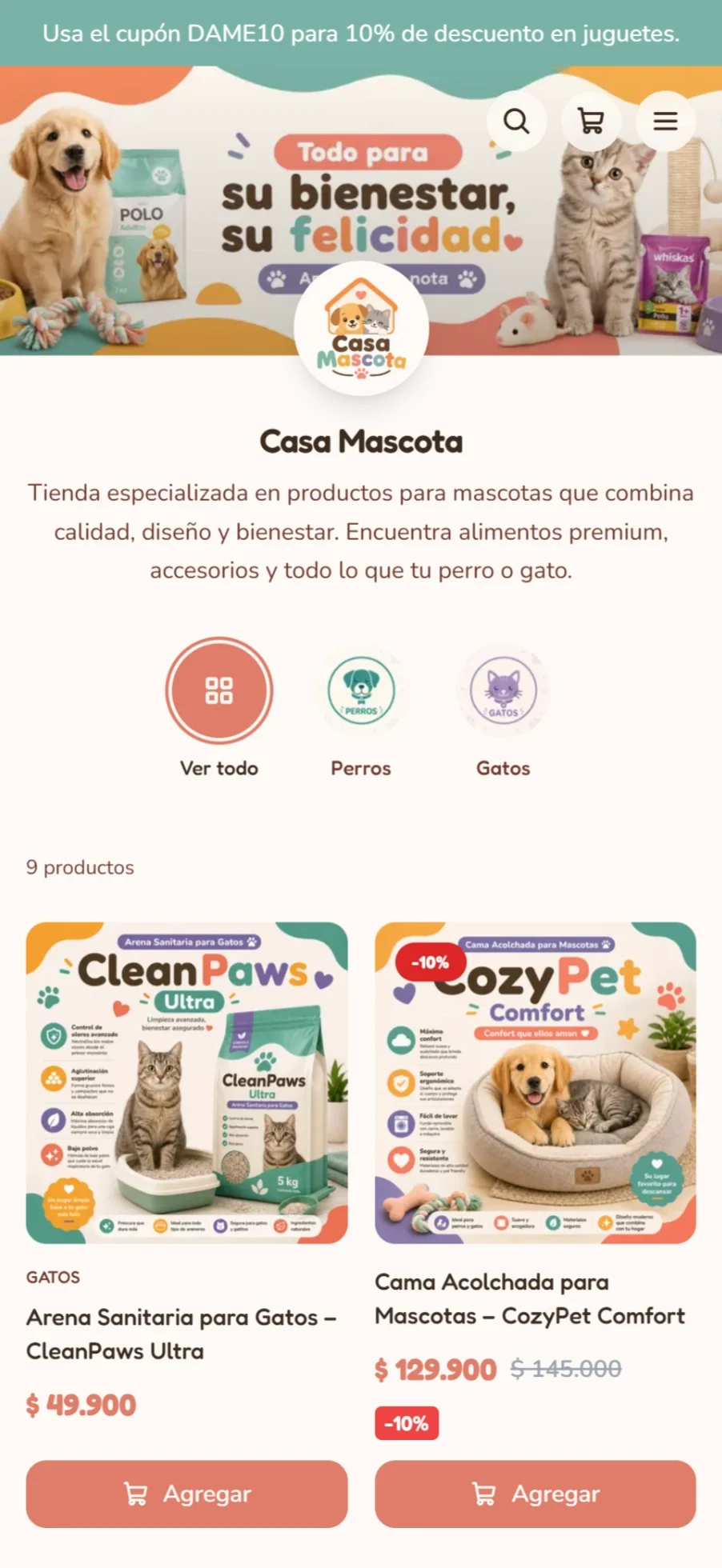 Catálogo Skytienda