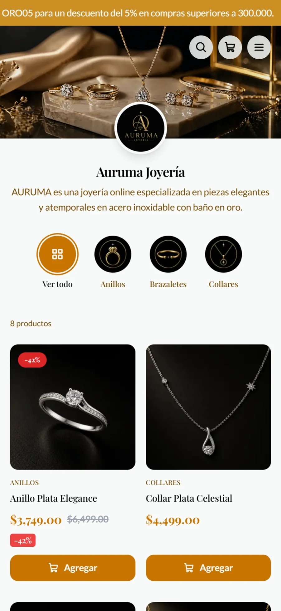 Catálogo Skytienda